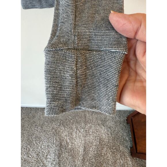 BDG Long Sleeve Printed Pullover Scoop Neck Sweater Gray Women's Size Small - Picture 4 of 10